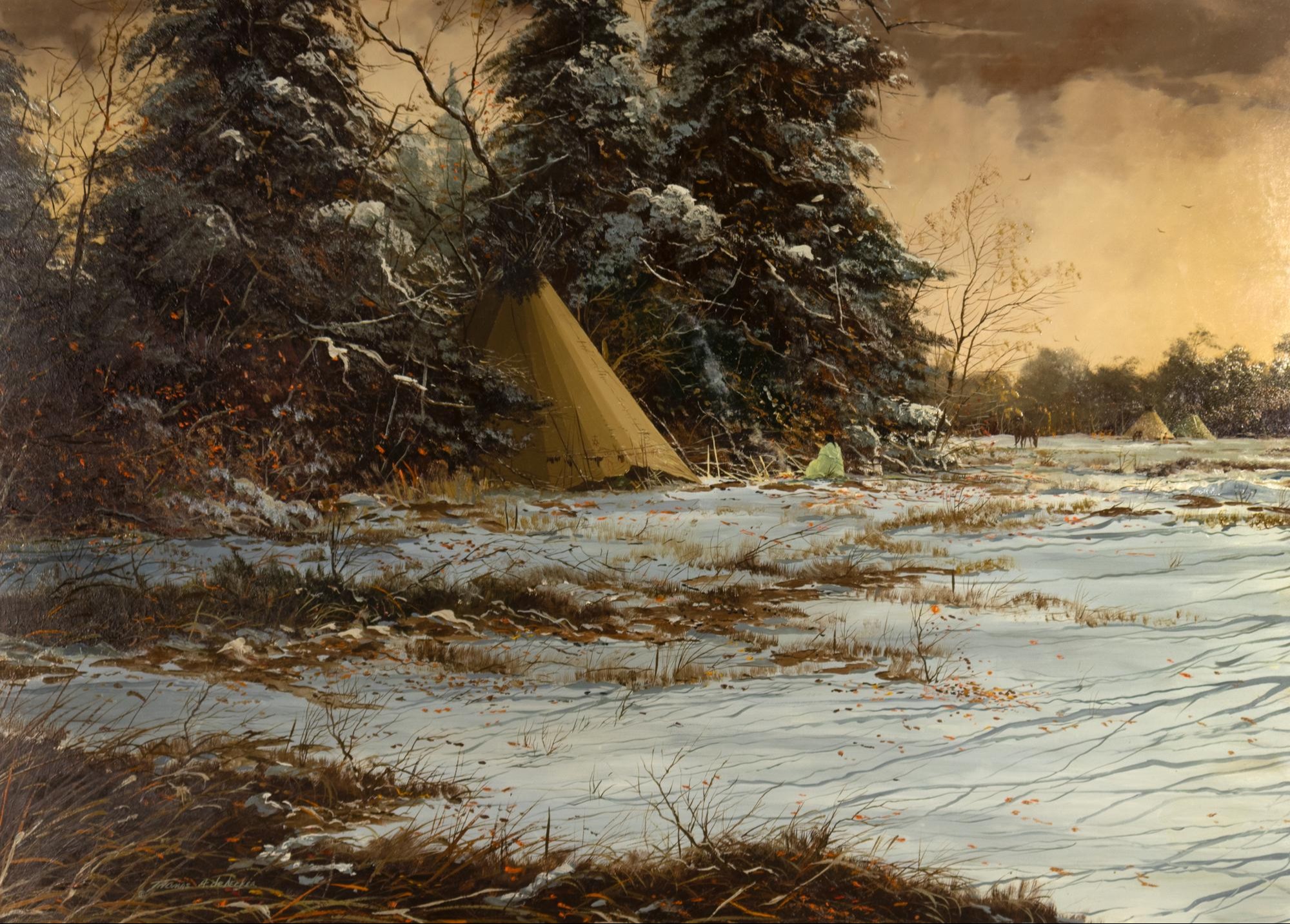 THOMAS DEDECKER (1951- ), WINTER