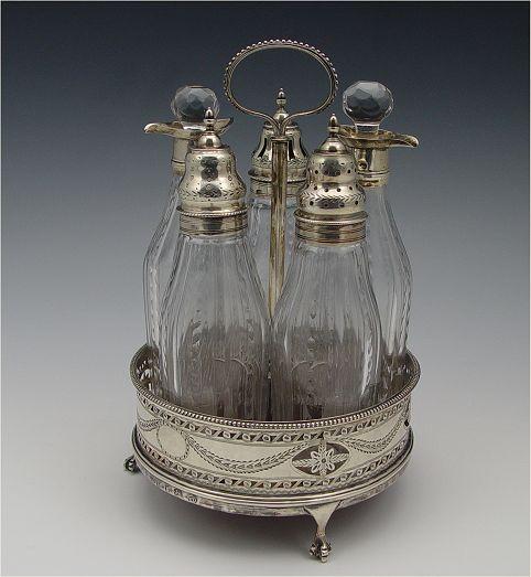 THOMAS DICKS ENGLISH SILVER MOUNTED
