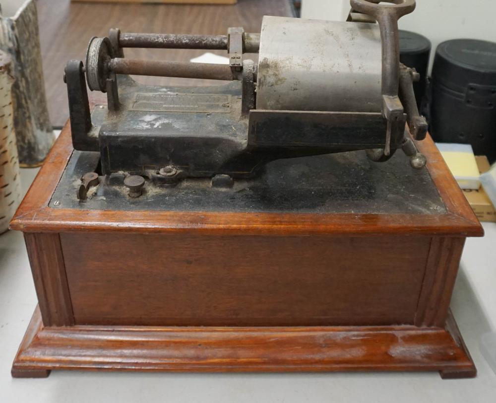 THOMAS EDISON CYLINDRICAL RECORD