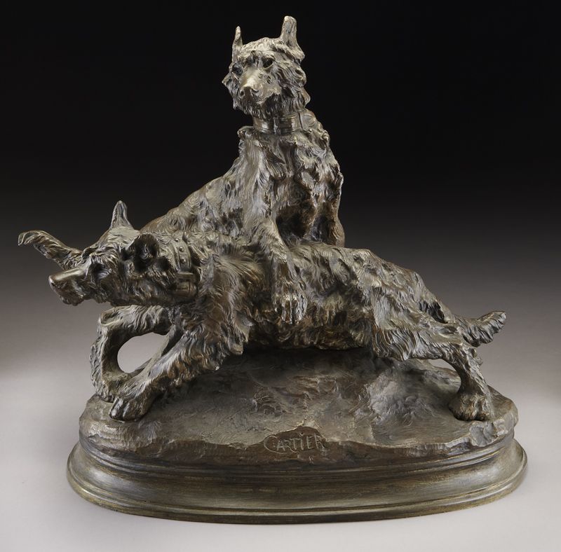 Thomas Francois Cartier patinated