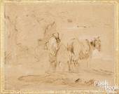 THOMAS GAINSBOROUGH, CHALK AND