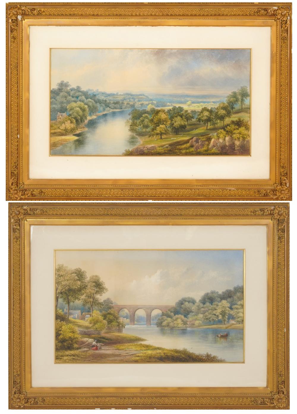 THOMAS HARPER (1820 - 1889): TWO