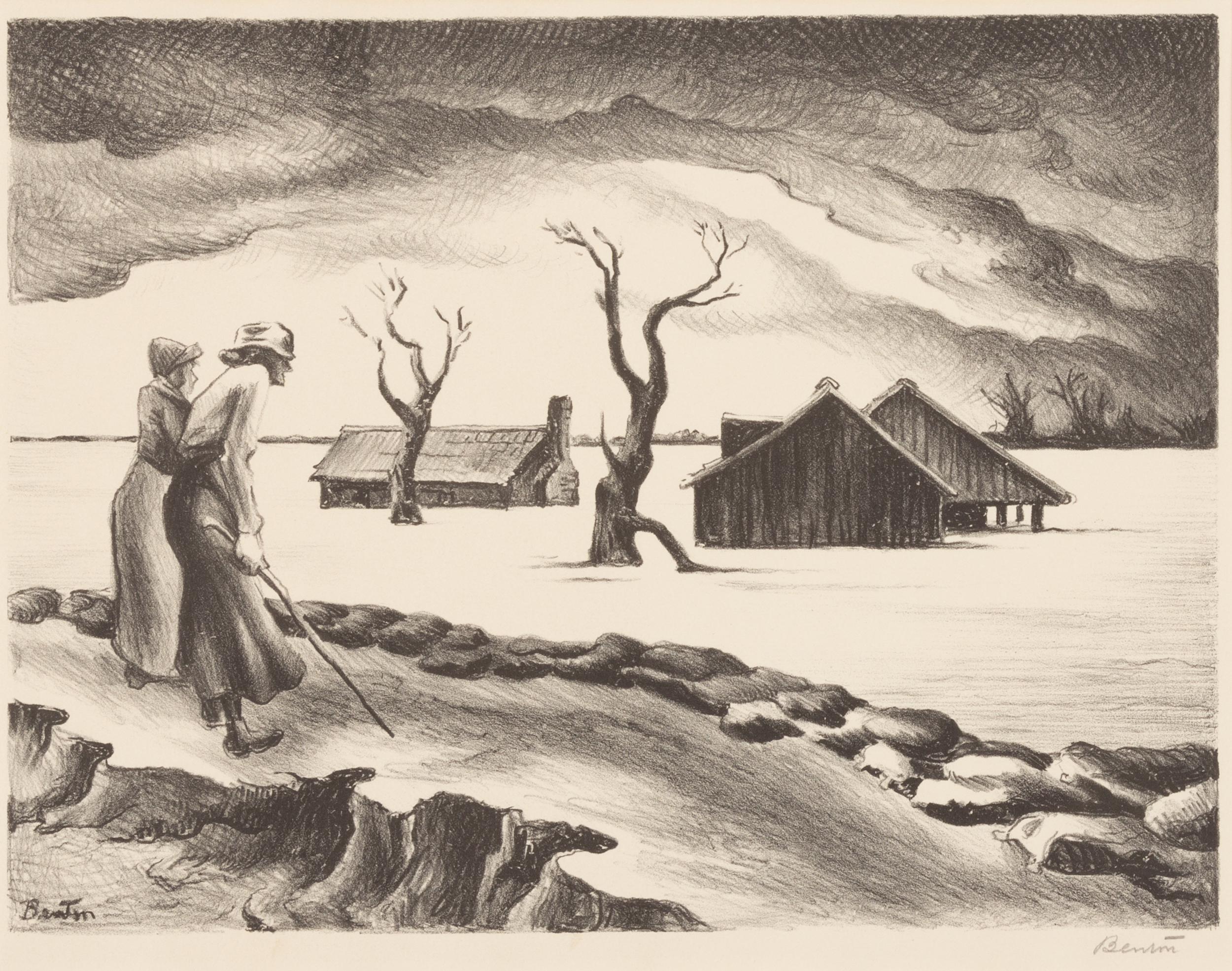 THOMAS HART BENTON (1889-1975)