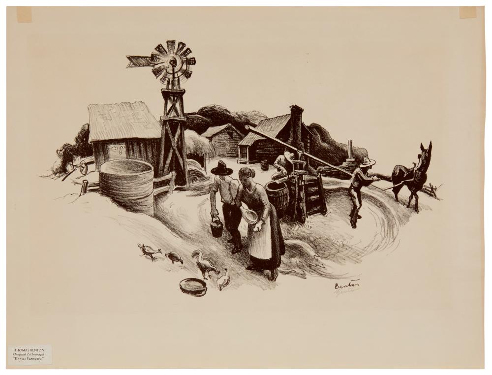 THOMAS HART BENTON (1889-1975),