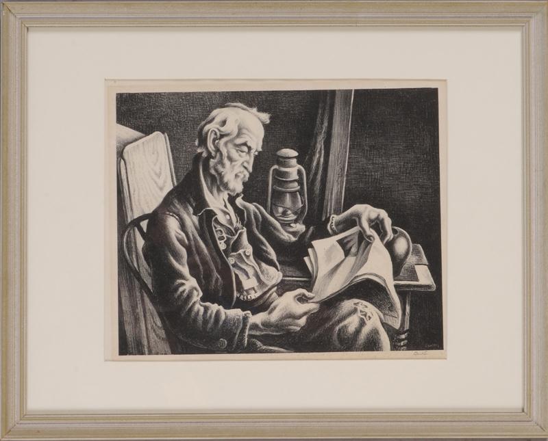 THOMAS HART BENTON (1889-1975): OLD
