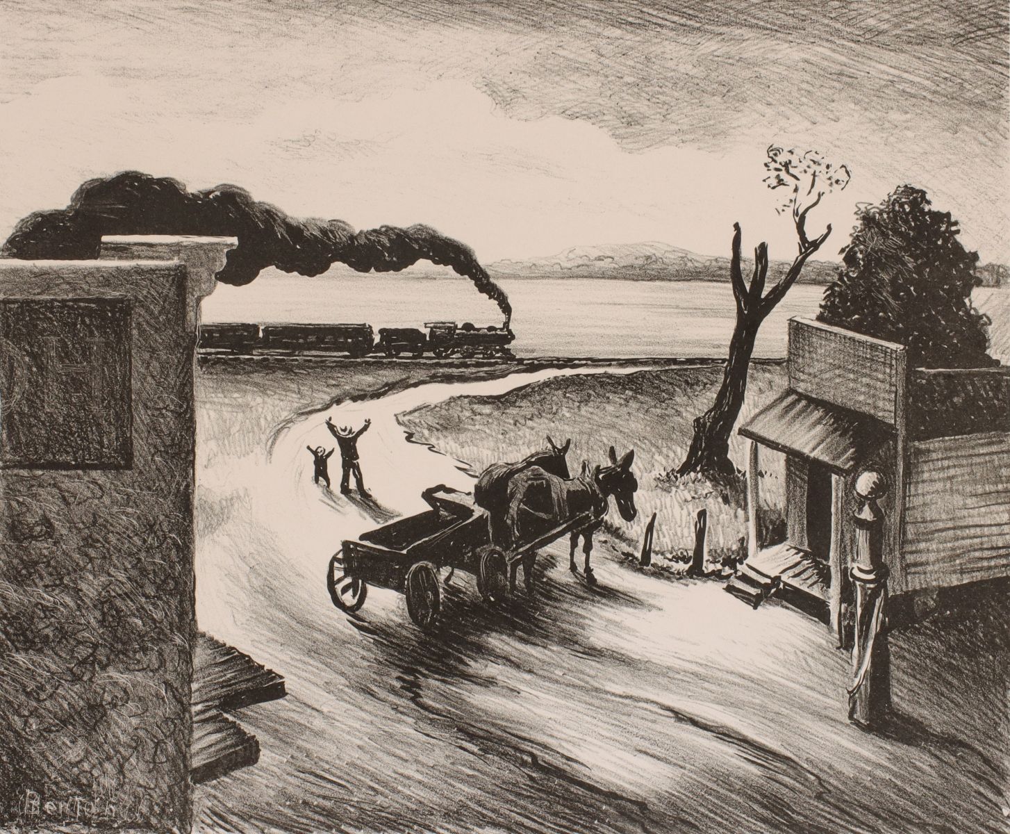 THOMAS HART BENTON (1889-1975)