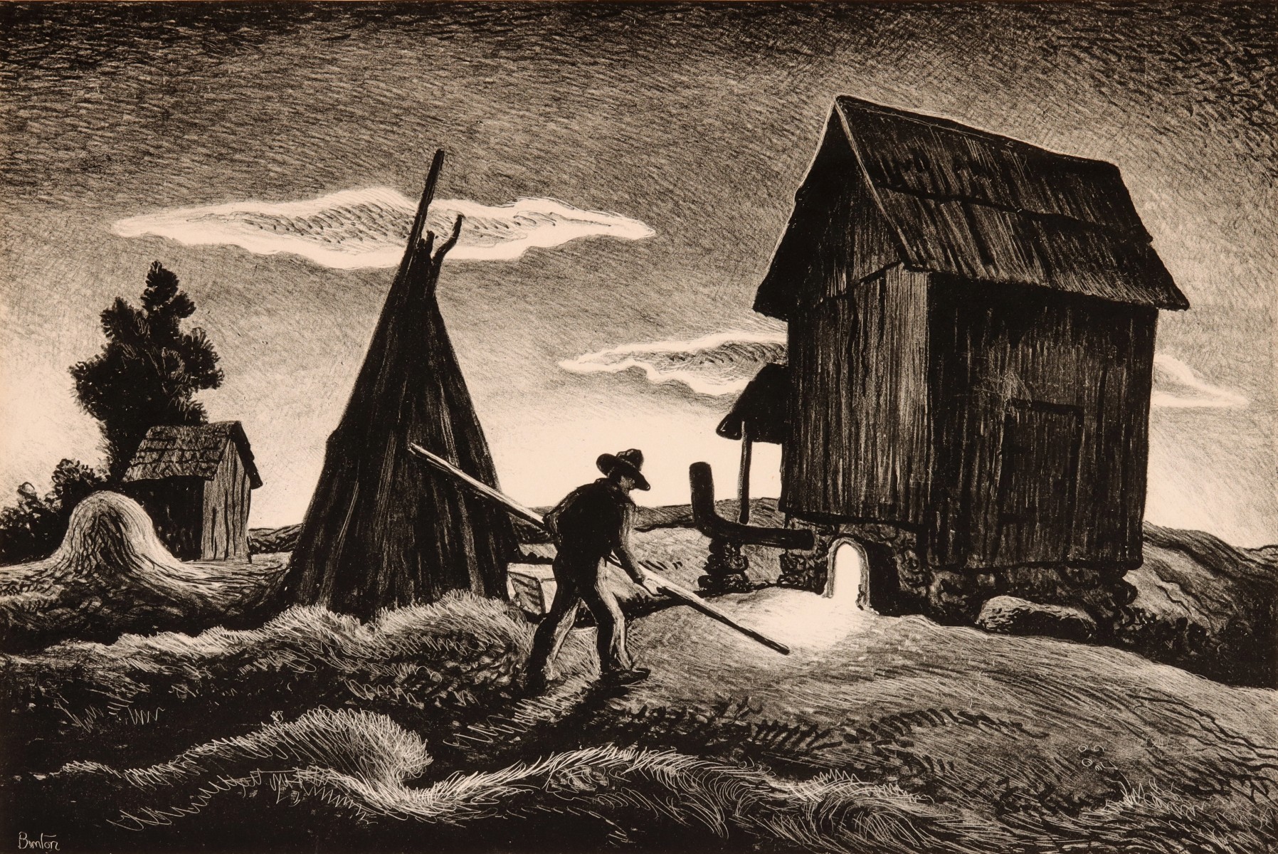 THOMAS HART BENTON (1889-1975)