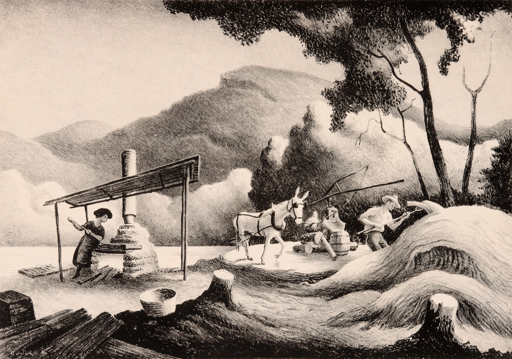 THOMAS HART BENTON (1889-1975)