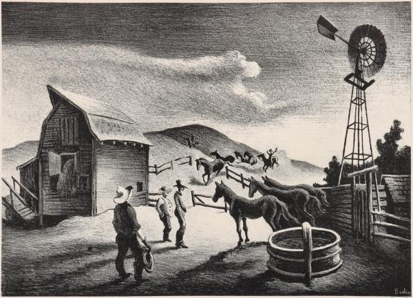 THOMAS HART BENTON (1889-1975)
