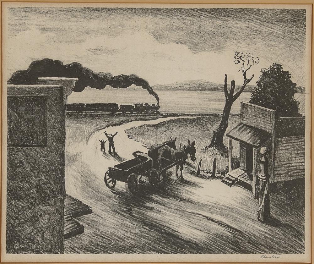 THOMAS HART BENTON, (AMERICAN