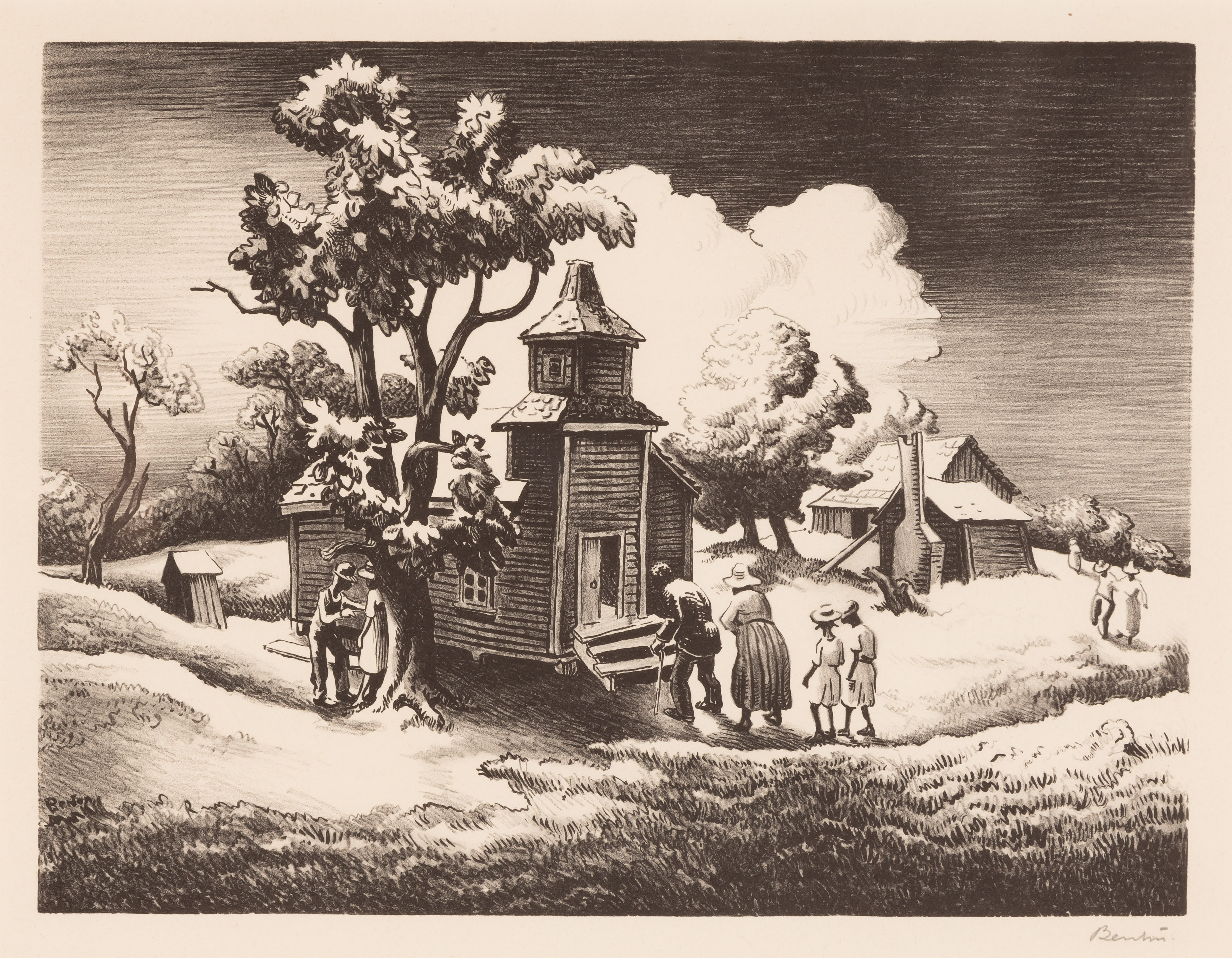THOMAS HART BENTON (AMERICAN,