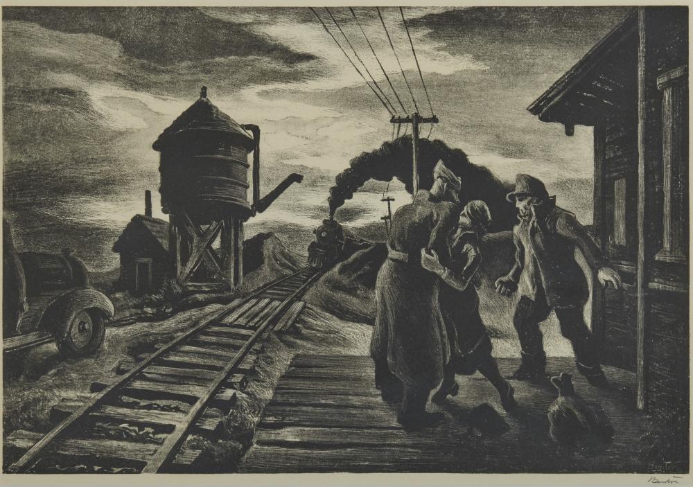 THOMAS HART BENTON, (AMERICAN,