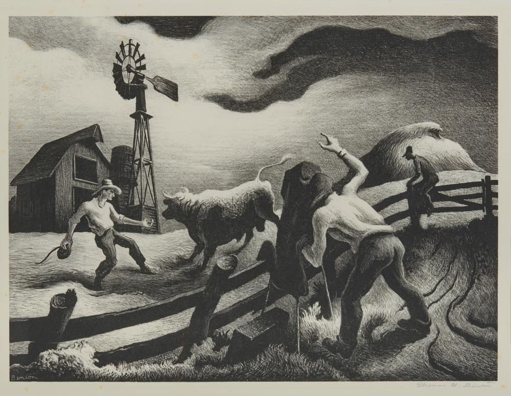 THOMAS HART BENTON, (AMERICAN,
