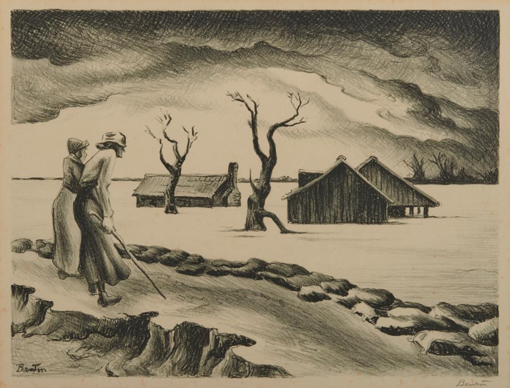 THOMAS HART BENTON, (AMERICAN,