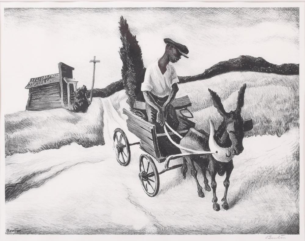 THOMAS HART BENTON, AMERICAN,