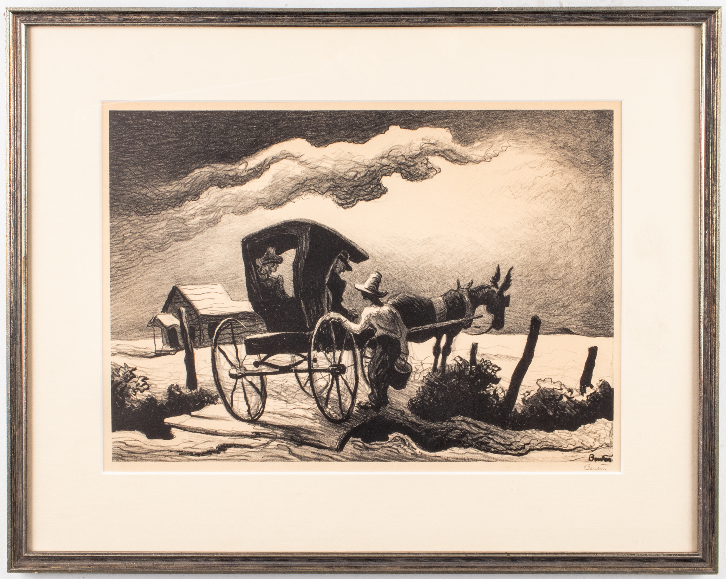 THOMAS HART BENTON "GATESIDE"