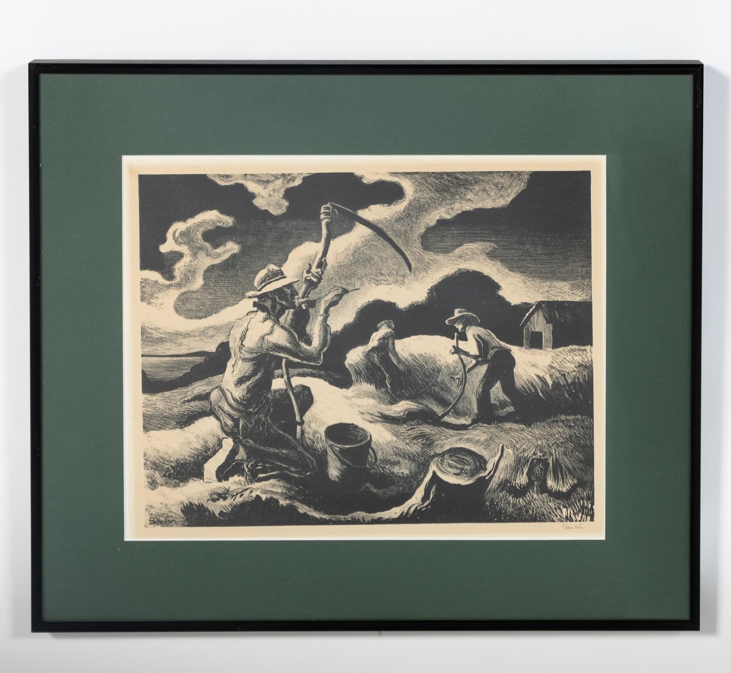 THOMAS HART BENTON, ISLAND HAY