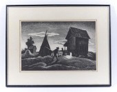 THOMAS HART BENTON, LITHOGRAPH