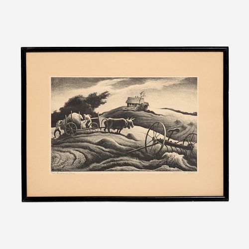 THOMAS HART BENTON "NEW ENGLAND