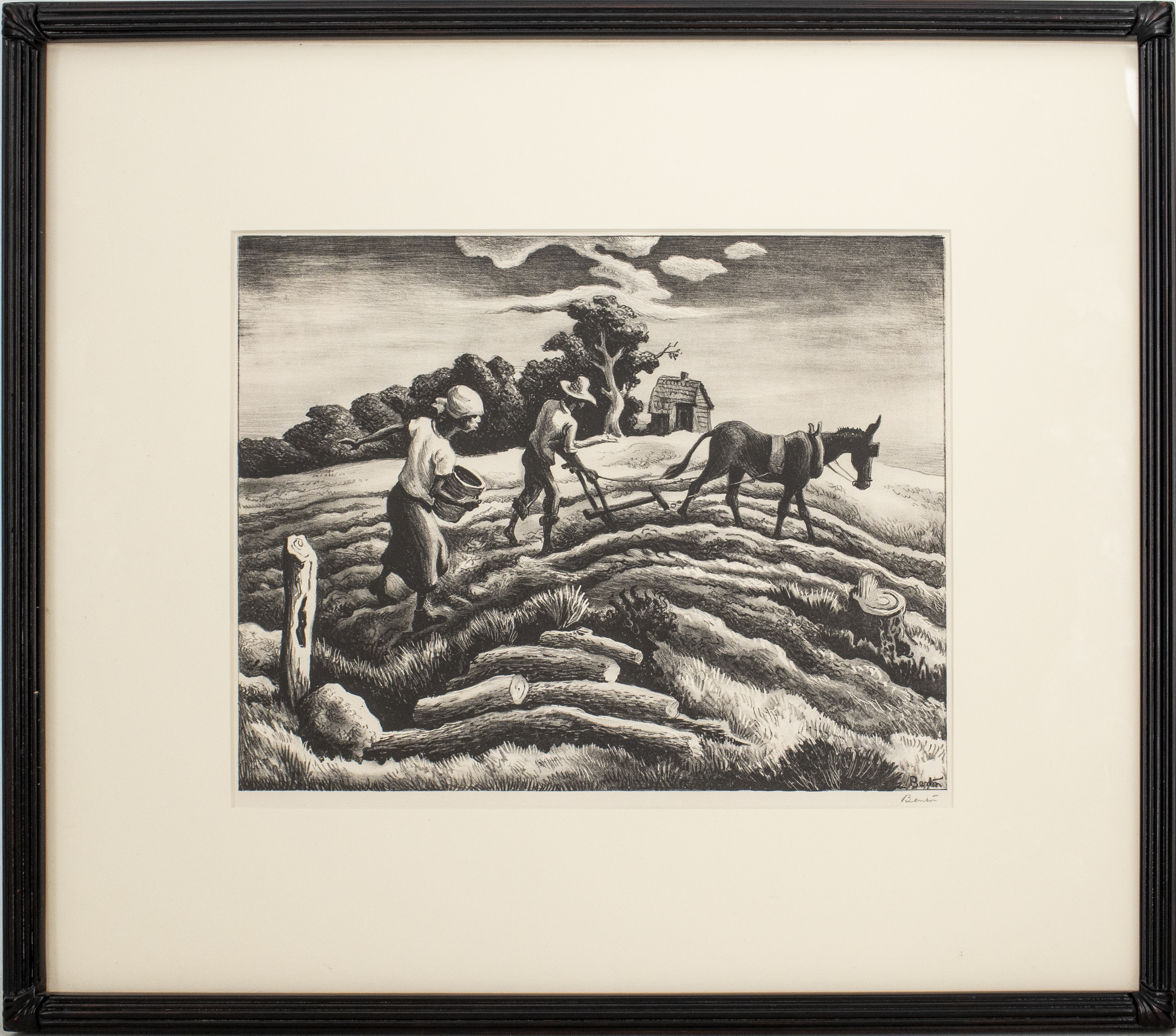 THOMAS HART BENTON "PLANTING"