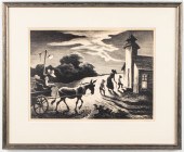 THOMAS HART BENTON "PRAYER MEE