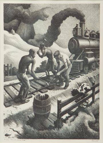 THOMAS HART BENTON 'TEN POUND