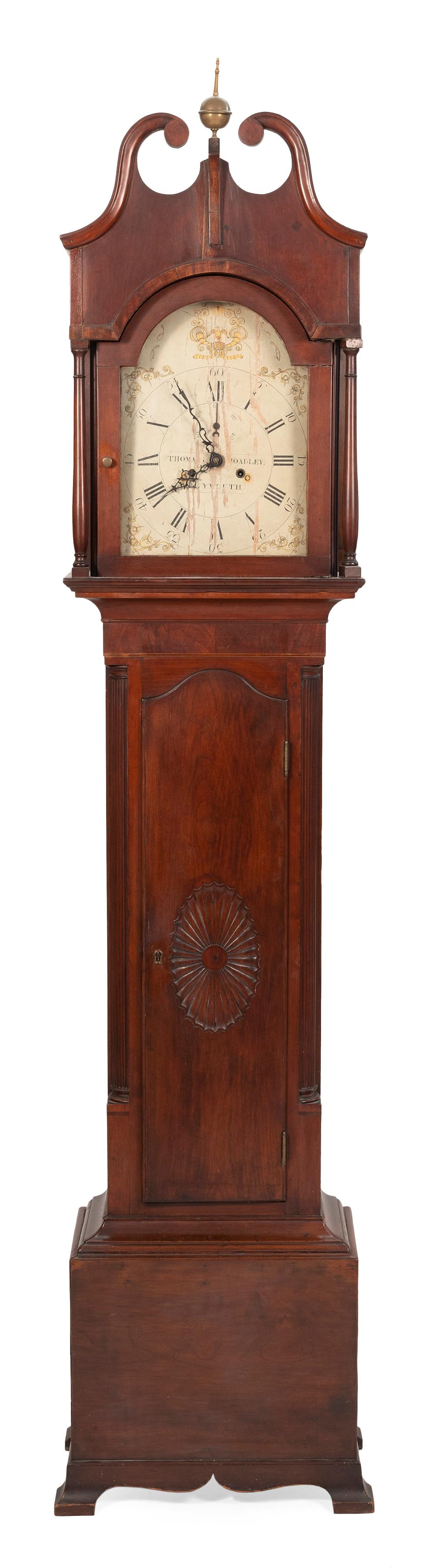 THOMAS & HOADLEY TALL-CASE CLOCK