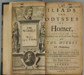 [THOMAS HOBBES] 'THE ILIADS AN