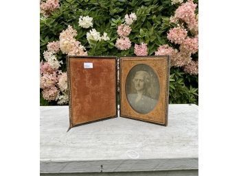 Thomas Jefferson ambrotype, in a
