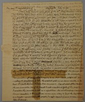 THOMAS JEFFERSON AUTOGRAPH LET