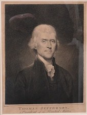 THOMAS JEFFERSON, PORTRAIT, SC