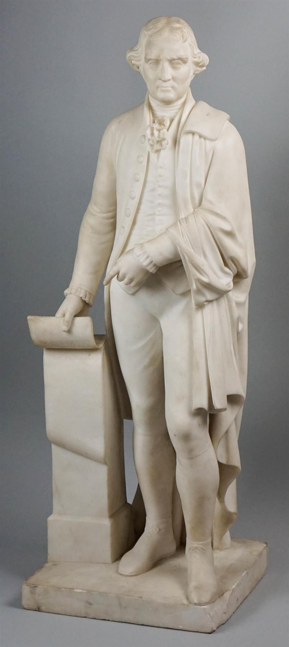THOMAS JEFFERSON WHITE MARBLE