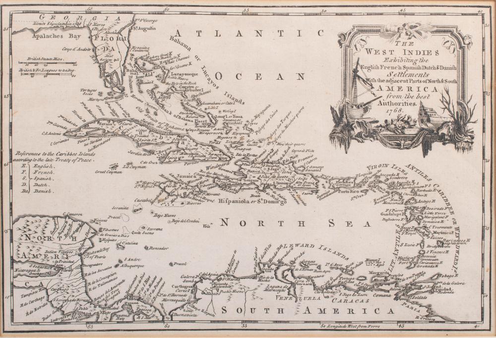 THOMAS JEFFERYS, BRITISH 1719-1771,