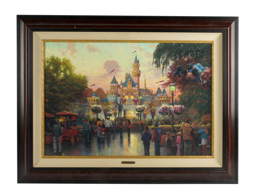 THOMAS KINKADE: DISNEYLAND 50TH