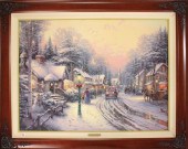 THOMAS KINKADE EMELLISHED PRIN