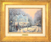 THOMAS KINKADE FRAMED GICLEE A