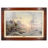 THOMAS KINKADE HAND-EMBELLISHE