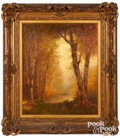 THOMAS LOCHLAN SMITH OIL ON CA