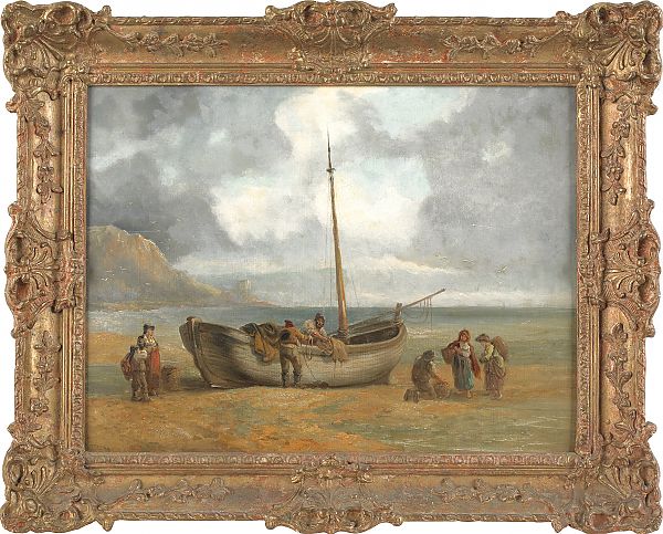 Thomas Luny (British 1759-1837) oil