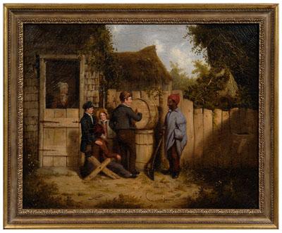 Thomas M. Burnham painting