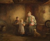 THOMAS MCEWAN OIL ON CANVASTHO