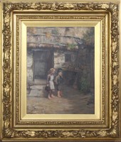 THOMAS MCEWAN OIL ON CANVASTHO