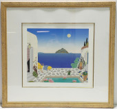 THOMAS MCKNIGHT FRAMED "DRAGON