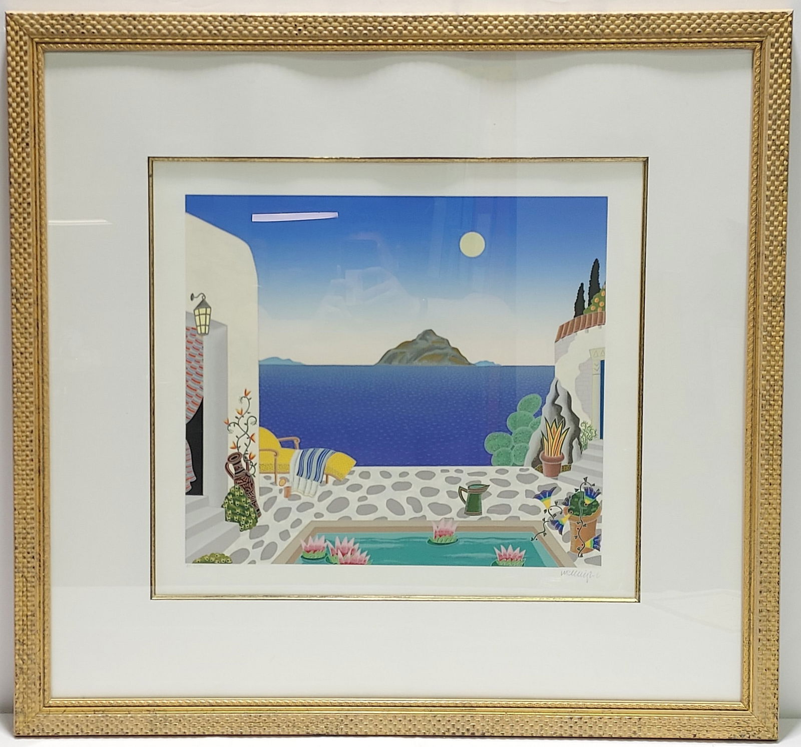 THOMAS MCKNIGHT FRAMED "DRAGONISSI"