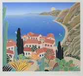 THOMAS MCKNIGHT SERIGRAPH, LA