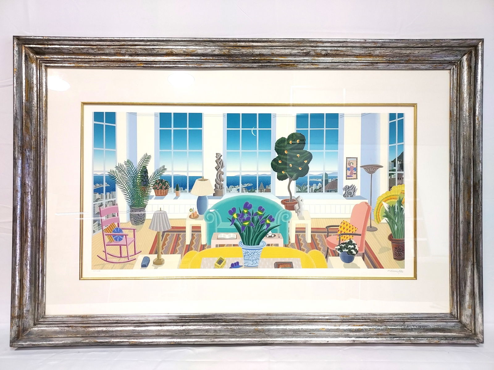 THOMAS MCKNIGHT SIGNED SERIGRAPH