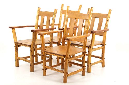 THOMAS MOLESWORTH STYLE LOG CHAIR
