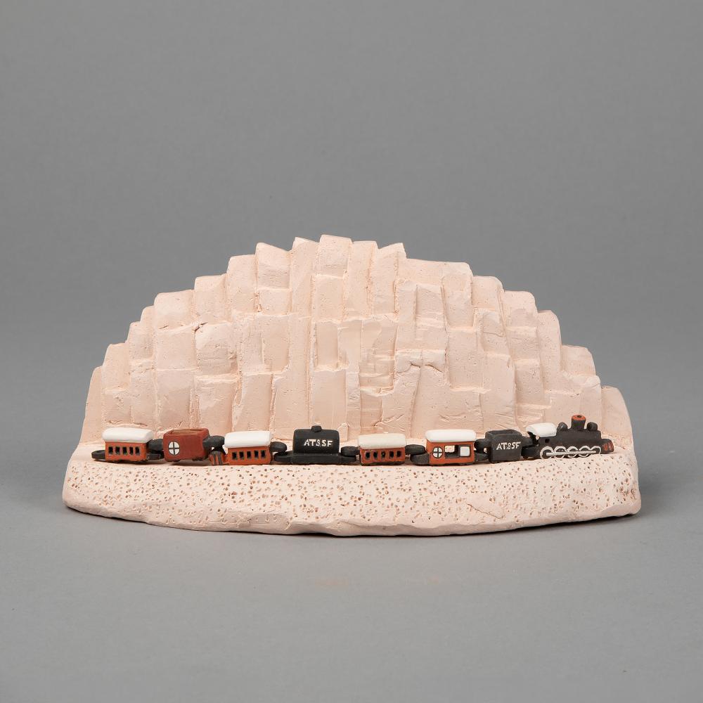 THOMAS NATSEWAY, MINIATURE TRAIN