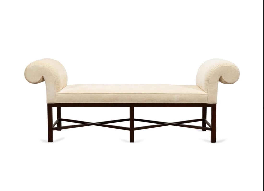 THOMAS PHEASANT BY BAKER SCROLL ARM