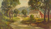 THOMAS R. CURTIN, OIL ON CANVA